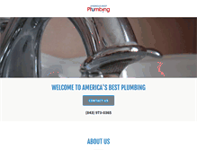 Tablet Screenshot of americasbestplumbing.com